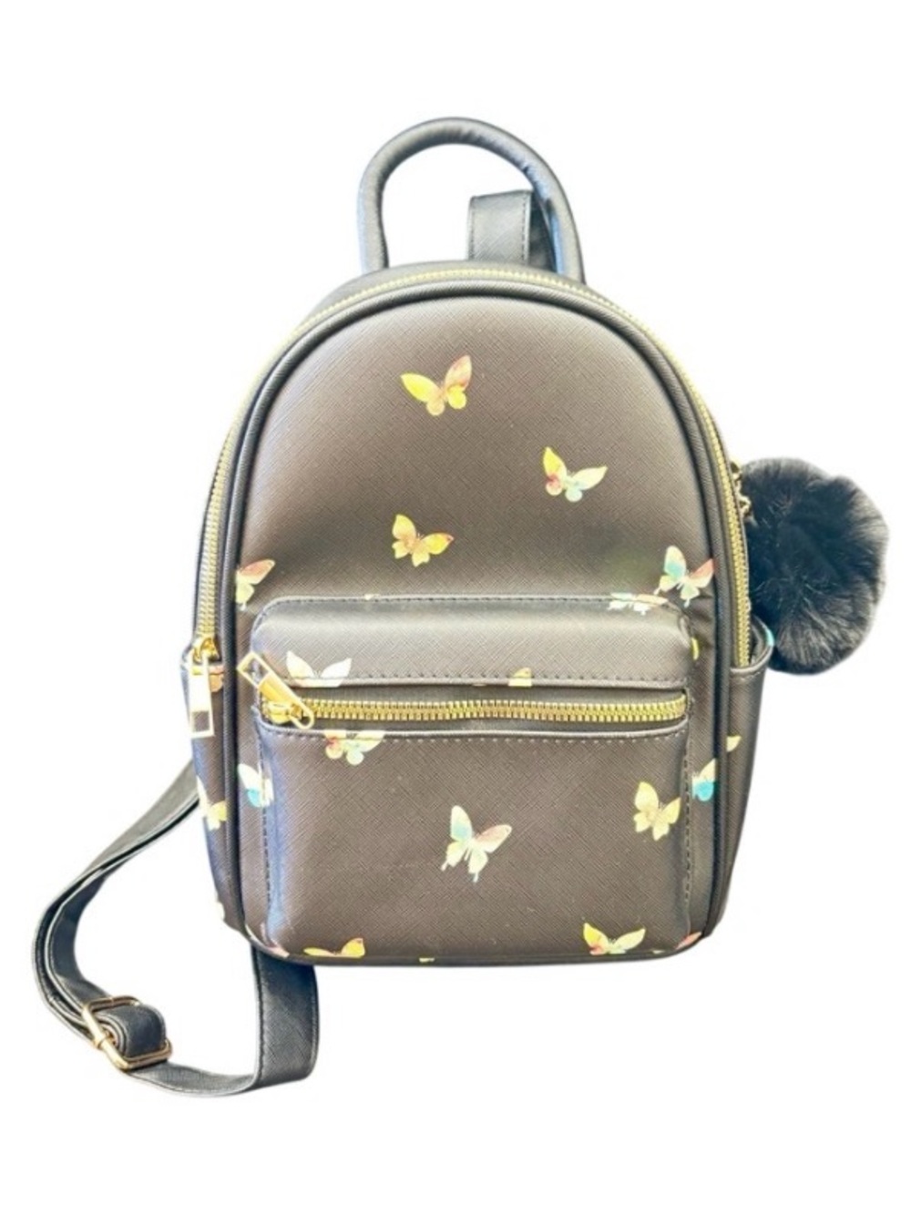 Like Dreams Colorful Butterflies mini backpack bag purse NWT